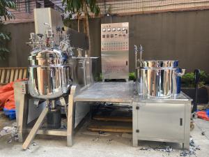 China High Shear Speed 28000rpm Cosmetic Cream Mixer Dispersing Emulsifier Homogenizer factory
