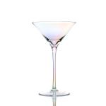 High Quality 6 Pieces Colorful Red Wine Ion Plated Tall Rainbow Crystal Wine