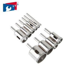 Marble Granite Tiles Diamond Hole Saw , Diamond Core Drill Bit Nickel Plating
