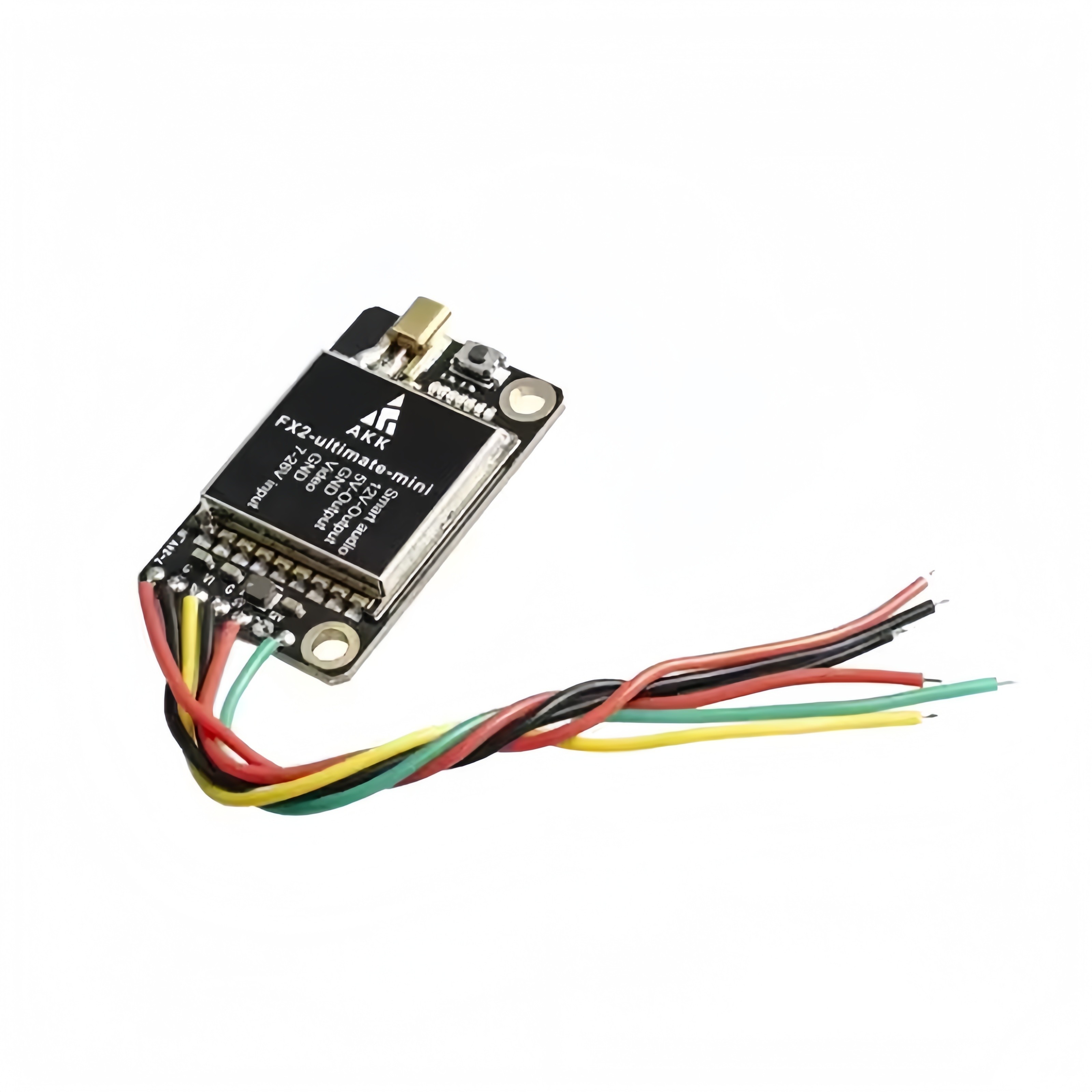 AKK 1.2W FX2 Ultimate Mini 5.8GHz 40CH 25mW/200mW/600mW/1200mW Switchable Smart Audio FPV VTX