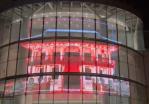 P6.5 Led Transparent Film Screen Outdoor Front Service Creative Design