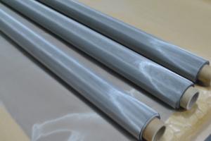 China 500 Mesh Silk Screen 0.05mm Stainless Steel Printing Mesh factory