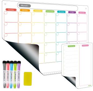 China Personalised Magnetic Fridge Calendar Memo Pad for Home factory