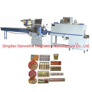 Manual Magzine Books 220V Automatic Shrink Wrapping Machine Swd 2000