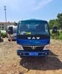 Used Cargo Truck Light Truck Blue Color Good Condition Euro 3 Emission Standard