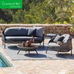 Rattan Fashion Rope Outdoor Furniture Chair Sofa with Customized Color and