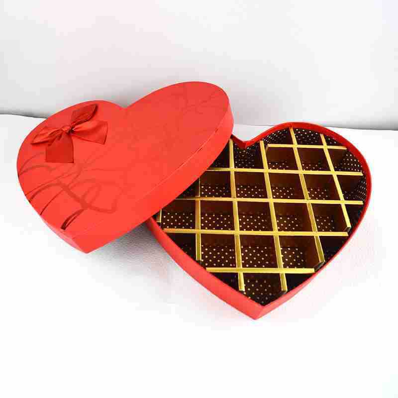 Industrial Custom Printed Luxury Folding Rigid Paper Chocolate Packaging Box for Gift