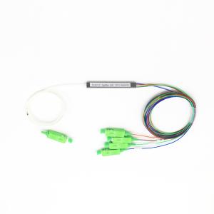China 1×64 PLC SM Fiber Optic Cable Coupler For FTTP / FTTH / FTTN / FTTC factory