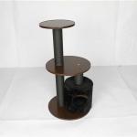 Mildew Proof Cat Climbing Frame Double Jump Platform Sword Hemp Rope Pillar Wear