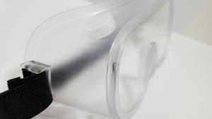 China Industrial Safety Sun Visor Clear Glasses Eyewear Face Shield Ventilation Holes Built - In factory