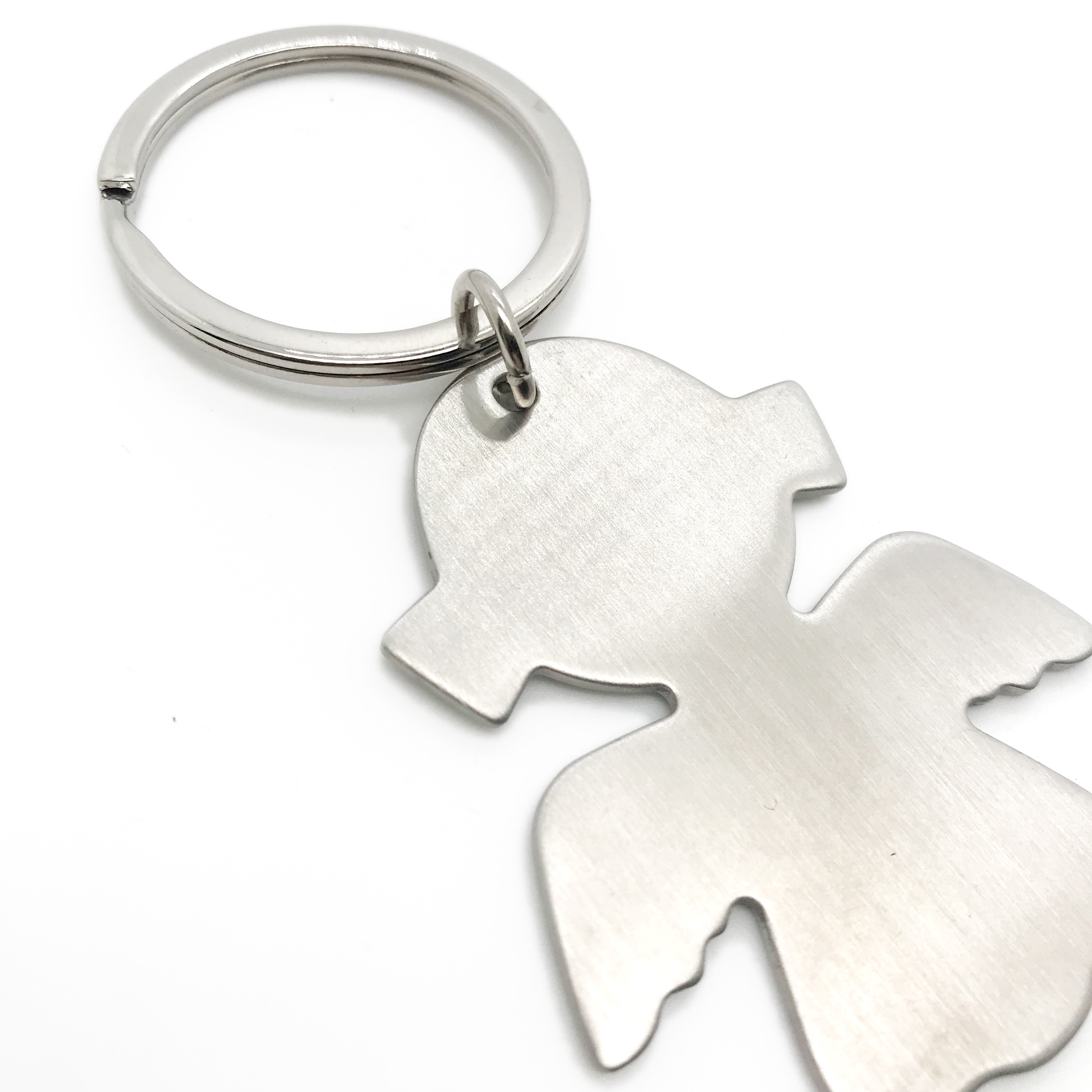 As Photo Girl Metal zinc alloy Key Chain with Keychain Holder