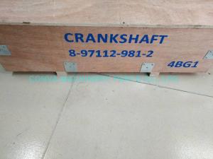 China Original Diesel Engine Crankshaft Isuzu 4bg1 Engine Parts 8-97112-981-2 factory