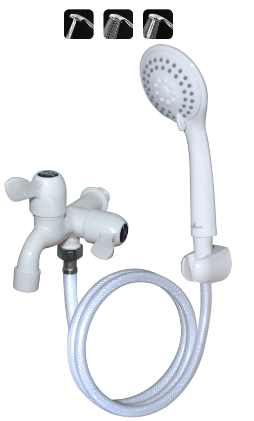 Upgrade Your Shower With This Modern Design Handheld Head 3 Functions And 3 Jets
