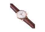 50m Waterproof Stainless Steel Chronograph Watch IP Rose plating printed mark