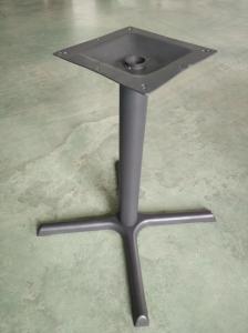 China Compact Design Cast Iron Restaurant Table Bases Dia 3&quot; Column For Outdoor factory
