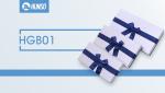 Wrapped Empty Paperboard Gift Boxes Size 27cm*15cm*6cm White Pink