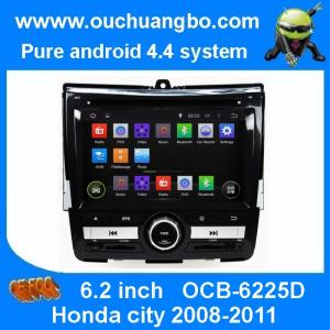 China Ouchuangbo DVD GPS Navigation iPod USB 3G Wifi for Honda city 2008-2011 Android 4.4 OS factory
