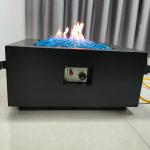 SUS304 Garden Gas Fire Pits 80CM High Top Patio Table With Propane Fire Pit