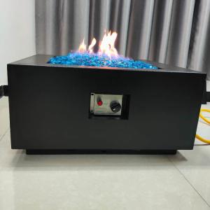 China SUS304 Garden Gas Fire Pits Corten Steel Square Fire Pit Bowl Natural Gas factory