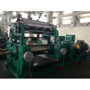 China Cast Iron Rubber Mixing Mill Machine with Smooth Roller Surface on sale
