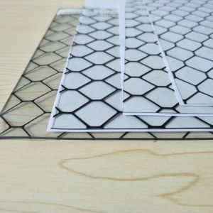 ESD Grid Curtain Film Clear Shielding Blocking Partition PVC Sheet