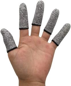 China EN420 EN388 Cut Resistant Gloves Level 5 HPPE Forefinger Pinky Anti Cut Finger Protector factory