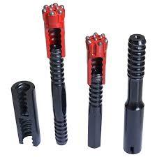 China Speed Mf Rock Threaded Drill Rod Length 3 To 20ft With Wrench Flats factory