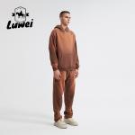 Cotton Street Men Hoodie No String Pullover Oversized Thick Clothing