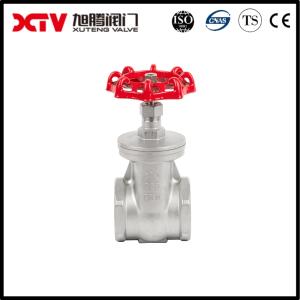 China Z11W-1500WOG-1&quot; Thread SS304/316 Bsp BSPT 200wog Industrial Gate Valve 1/2&quot;-12 factory