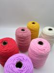 Premium 100% Acrylic Fleece Yarn Tufting Yarn Cone for Cozy Knits and hand