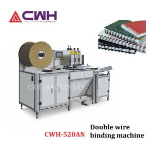 China Metal Nylon Coated Double Loop Binding Machine factory