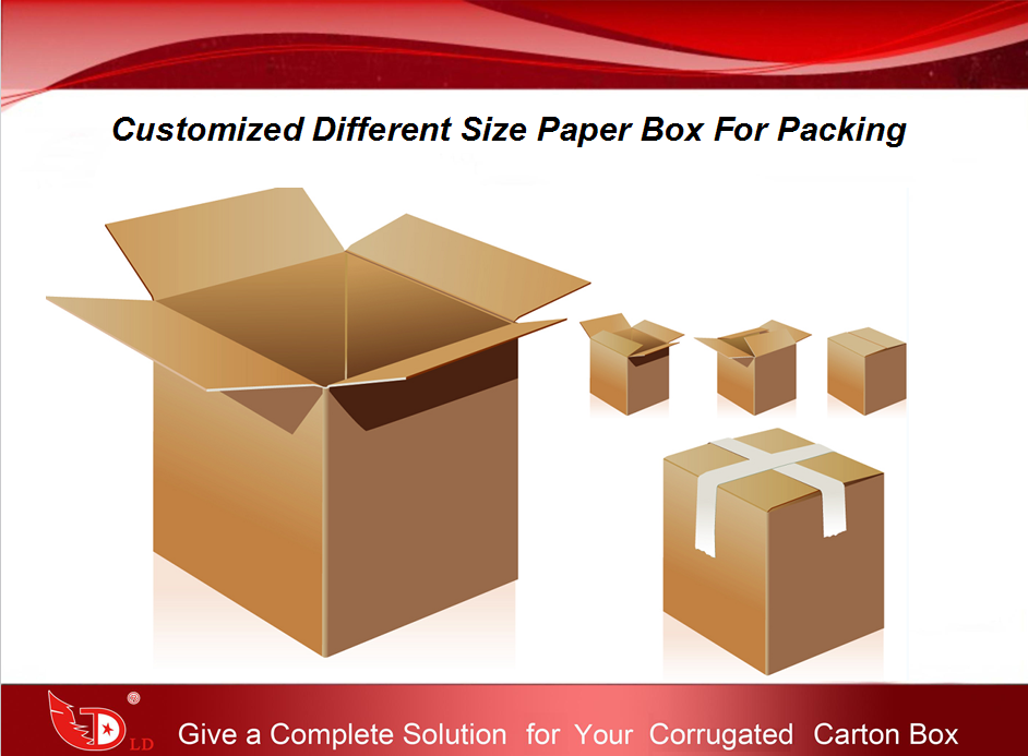 Customized Different Size Paper Box For Packing