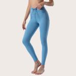 220gsm Yoga Workout Leggings Naked Skin Tie Dye Gym Tights With Pockets