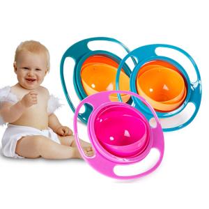 China 360 Degree Rotating Balance Bowl 200g Gyro Flying Saucer Baby Bowl on sale
