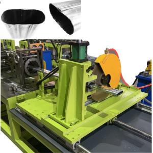 China Oval Pipe Profile Rolling Forming Machine Interlocked Type 80mm factory