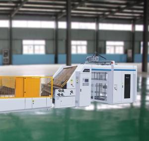 China Intelligent Automatic Flute Laminator Machine 1900x1900mm With Shield CE factory