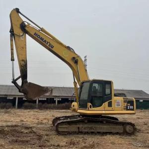 China 2020 Used Komatsu 210 Excavator diggger : Well - Maintained and Ready for Work on sale factory