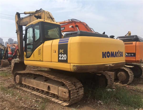 Original komatsu pc220-6 22ton excavator/japanese 22ton used komatsu excavator/