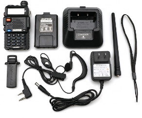 1800mAh battery Amateur Dual Band Walkie Talkie