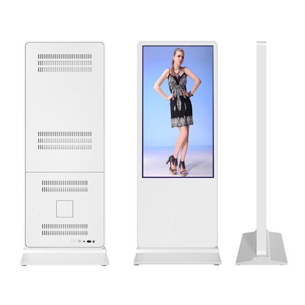 New design standalone advertising type smart 49 50 55inch digital signage kiosk