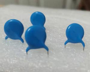 China Rustproof 250V Blue Ceramic Capacitor , Anticorrosive Capacitor High Voltage factory