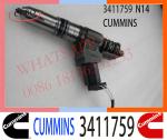 ISO Approved Genuine Excavator 3411759 CUMMINS Fuel Injector