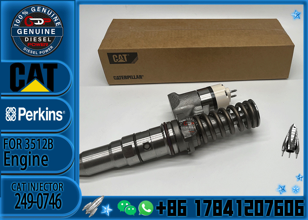 2490746 162-8813 386-1767 diesel fuel injector 249-0746 20R0850 for cat 3524B engine 20R-0850 1628813 3861767