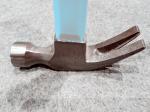 Claw Hammer(XL0014-2), polishing surface, color rubber handle, durable quality