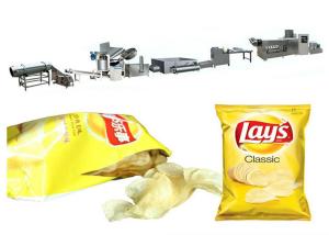 China 30kg/h wave type potato chips production line factory