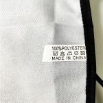 72*65cm Black Polyester Sublimation Apron Blanks For Kids And Adult