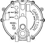 LPG Vapor Aluminum IMPCO T52 Low Pressure Regulator