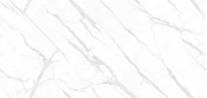 China Renewable Saint Calacatta White Slab Tile For Office Frost Resistant on sale