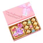 Chocolate Truffle Corrugated Festival Gift Boxes For Valentine'S Day