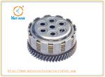 High Performance Motorcycle Clutch Cover Assembly Silver Color For Suzuki AX100